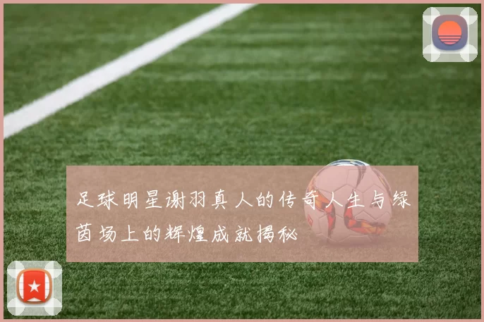 足球明星谢羽真人的传奇人生与绿茵场上的辉煌成就揭秘