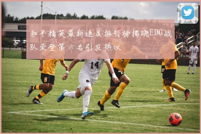 和平精英最新速度排行榜揭晓EDG战队荣登第六名引发热议
