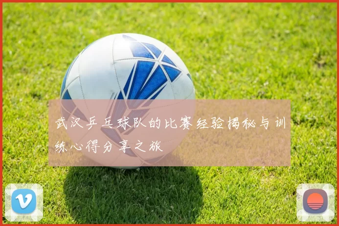 武汉乒乓球队的比赛经验揭秘与训练心得分享之旅